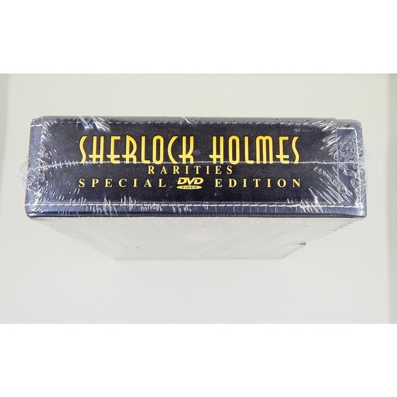 Sherlock Holmes Rarities Special DVD Edition Set of 4 Leather Box 2003 Sealed - Picture 5 of 6
